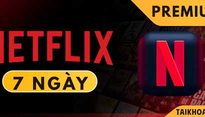 Tài khoản Netflix Premium 7 ngày