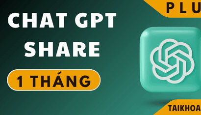 ChatGPT Plus 1 Tháng - 1 User