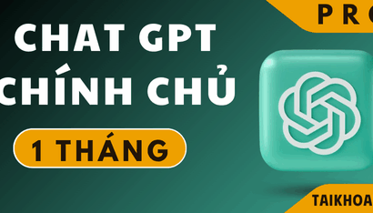 ChatGPT Pro 1 Tháng - Chính Chủ